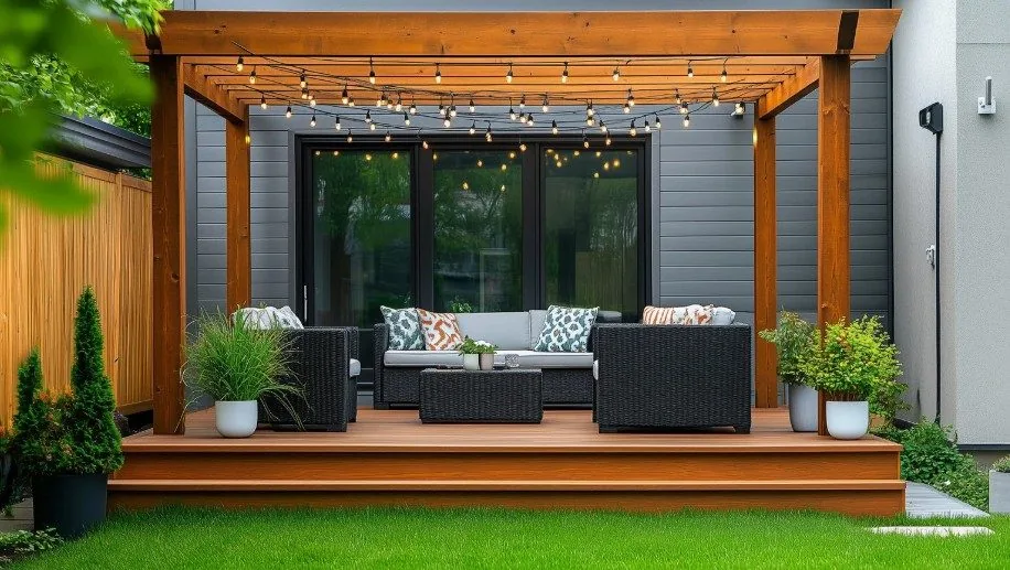 Seasonally maintained landscape — Huntersville NC