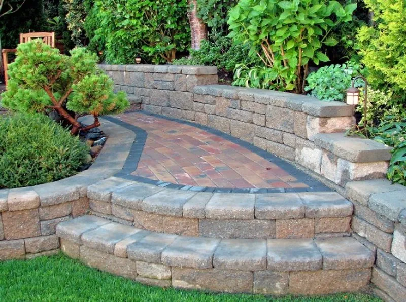 Paver walkway installation — Concord NC